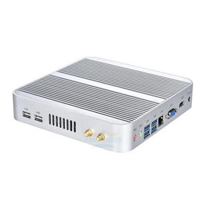 Win 10 Linux Micro <strong>Desktop</strong> Pc <strong>Computer</strong> Hardware Core I3 7167U Mini Fanless Office PC with VGA USB <strong>WIFI</strong> - Product Image 4
