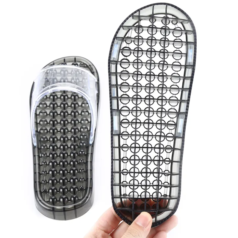 Atacado pé spa pedicure chinelo massagem pvc sandálias de slides