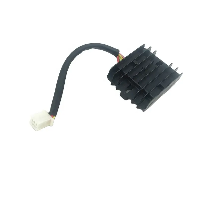 Hitam Power Regulator Rectifier Tegangan untuk ATV 200cc QUAD SEPEDA Bazan 200S-7