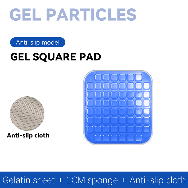 Gelatin sheet + 1CM sponge + Anti-slip cloth