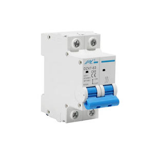 Alta Qualidade C Curva Disjuntor Em Miniatura (MCB) 2P <span class=keywords><strong>1A</strong></span> a 63A DC MCB com Ampla Faixa de Amperagem