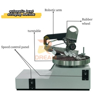 Máquina automática para hacer cuerdas de cuentas de semillas de secuencia - Product Image 4