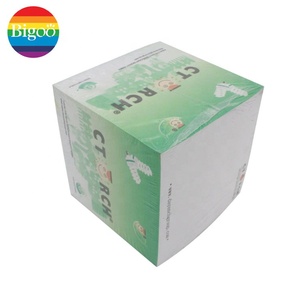 自定义备忘录块粘滞便笺垫与彩色边缘印刷办公室或促销 - Product Image 4