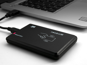 Lettore RFID 125khz USB RFID lettore Desktop 125KHz LF lettori tastiera RFID - Product Image 6