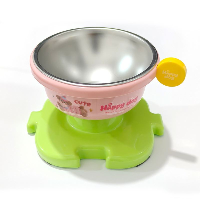 pink and green-stainless steel
