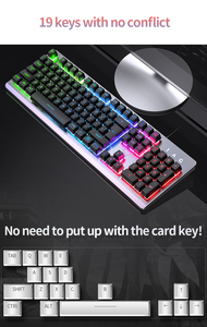 K002 Voice-activated <strong>Keyboard</strong> Multimedia <strong>Key</strong> Operation Shortcut <strong>Custom</strong> Coloured Computer Chanical Gaming <strong>Keyboard</strong> - Product Image 2