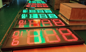 Petro LED Signage 16 дюймов 888910 светодиодные газовые ценовые знаки 7-сегментный светодиодный дисплей - Product Image 4