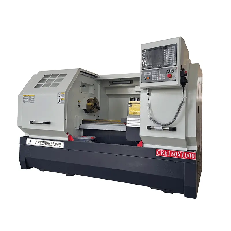 CK6150 vom chinesischen Hersteller GSK CNC und CNC-Maschine Werkzeug Metallbearbeitung CNC-Drehmaschine mit HUAZHONG-Steuerung