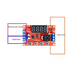 Schlussverkauf DC 5V12V24V einstellbares Zeitraffer Relais Modul LED digitales Timing Relay Timer Verzögerung Trigger-Schalter Timer-Steuerungsschalter - Product Image 3