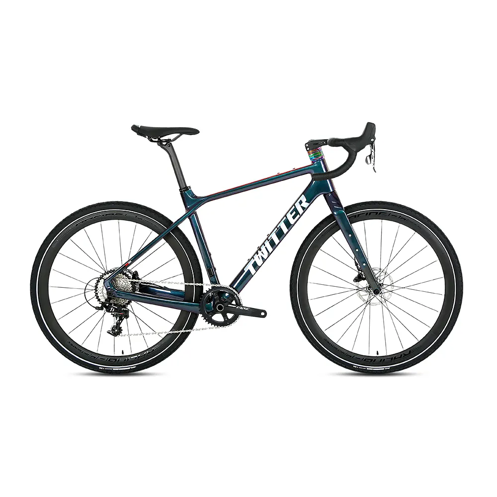 2023 new gravel X bike bicicletta da bici in fibra di carbonio gravel in vendita 700 * 40C tire RS-12speed groupset bike frame
