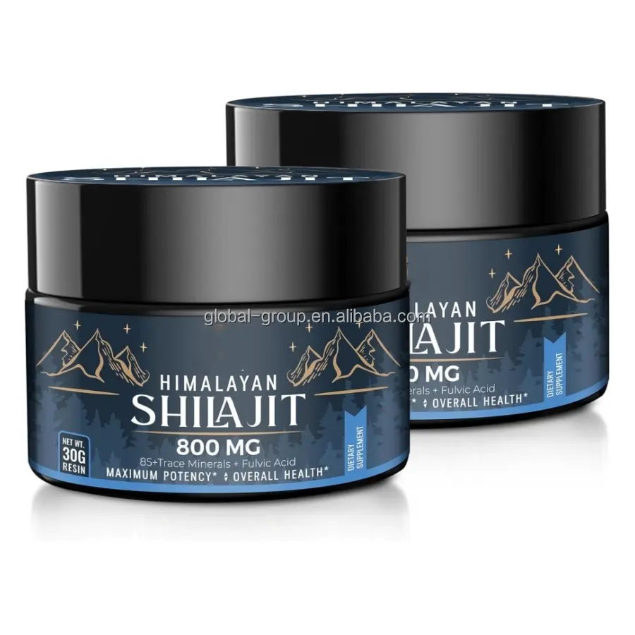 Resina pura de Shilajit del Himalaya Suplemento siberiano original Gel Soporte Metabolismo y sistema inmunológico Resina de Shilajit