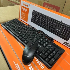 Juegos de teclado y ratón para juegos de ordenador personalizados de fábrica F8810 juegos de ratón y teclado con cable USB - Product Image 6