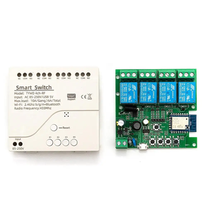 8 Channel WiFiZigbee Remote <strong>Control</strong> Relay Support 4 Way Circuit Status Display + 4 Temperature and Humidity <strong>Input</strong> <strong>Control</strong> - Product Image 3