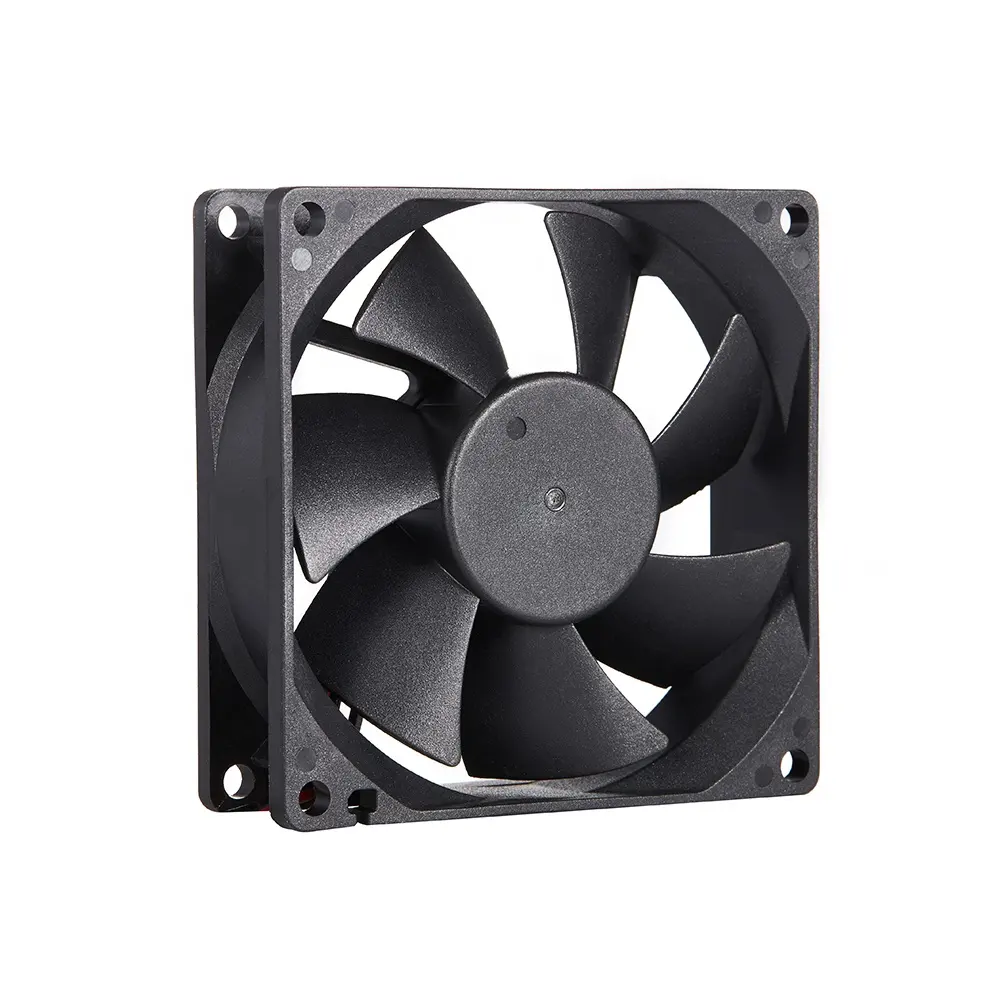 Ventilateur de refroidissement de moteur à courant continu haute vitesse 80X80X25Mm 8025 12V sans balais IP54 étanche 80Mm