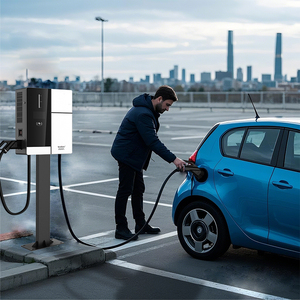CCS2 GB/T 30kw至60kw OCPP计费系统电动汽车充电器单双枪电动汽车充电站