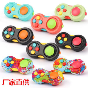 <span class=keywords><strong>Fidget</strong></span> Pad <span class=keywords><strong>Decompression</strong></span> Griff Rätsel Linderung von Stress und Angst <span class=keywords><strong>Fidget</strong></span>-Controller Spiel Fokus Pad Würfel-Spielzeug