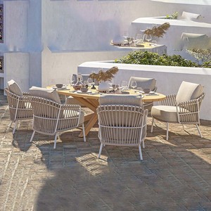 <span class=keywords><strong>Sofa</strong></span> mây ngoài trời, vườn ngoài trời, sân, không thấm nước, chống nắng, Homestay giải trí, nội thất khách sạn - Product Image 3