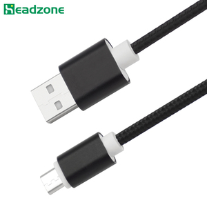 定制标志1m铝合金镀金USB 2.0微型b线智能数据高效数据传输制造USB - Product Image 1