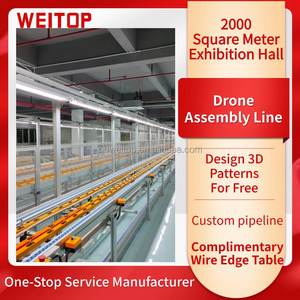 TV Double Speed Chain Conveyor Line Liquid Crystal <strong>Display</strong> Automatic Assembly Line Free <strong>Program</strong> - Product Image 4