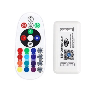 APP-Steuerung WiFi RGB LED Mini-Controller 12V 24V Wireless 24Key RF-Fernbedienung LED-Steuerung Für LED-Licht leisten Smart Lighting - Product Image 4