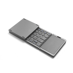 B089T Mini Wireless Optical <strong>Keyboard</strong> Universal Foldable <strong>Bluetooth</strong> <strong>Mouse</strong> and Touchpad for PC &amp; Tablet New Condition - Product Image 3