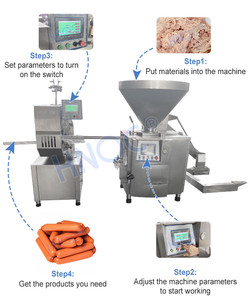 CNOC工業用肉ソーセージ詰め物エンブティドラ50kgサラミティポパルマパラチョリゾYサルチチャ