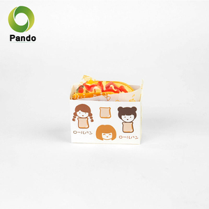 Bán Buôn Dùng Một Lần Bao Bì Thực Phẩm Giấy Tùy Chỉnh Trứng Thả Bánh <span class=keywords><strong>Sandwich</strong></span> Hộp Cho Bánh <span class=keywords><strong>Sandwich</strong></span> Takeaway Bánh Cafe Nhà Hàng - Product Image 4