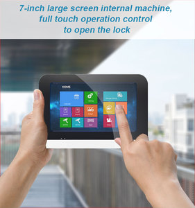 Sistema de videoportero para apartamento Cámara de timbre de video con pantalla de 7 pulgadas con función de intercomunicación de doble vía - Product Image 4