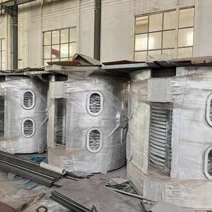 Horno de inducción eléctrico industrial de ahorro de energía de acero fundido para fundir cobre