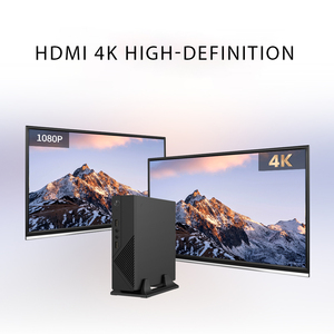 Kingway fansız kompakt 2 Lan i3 zuk i5 Kiosk u 4K TPM X86 RS232/RS485 GPIO 9-36V barebone sistemi endüstriyel mini pc için Kiosk - Product Image 6