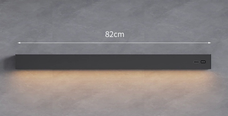 Storage rack 82cm rod with light