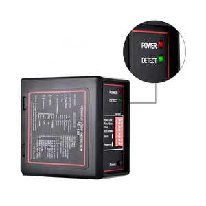 Sistema de Control de acceso de estacionamiento PD132 Sensor de un solo canal Detector de bucle de vehículo inalámbrico para puerta de barrera