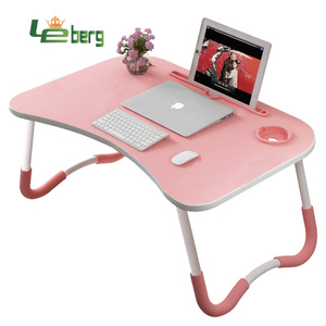 Escritorio extraíble para portátil, cama, soporte de mesa para portátil, mesa plegable para ordenador, mesa de estudio portátil - Product Image 1