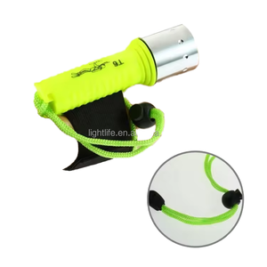 Cầm tay IP68 Torch Đèn pin ABS T6 LED sạc đèn với cơ thể nhôm không thấm nước cho lặn và dưới nước sử dụng - Product Image 4