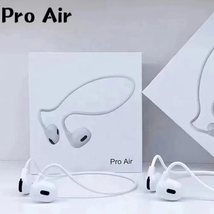 סיטונאי בעלות נמוכה Pro Air כולל הולכת עצם שיחות ותומך בחוטי חיבור אלחוטי אוזניות מוזיקה