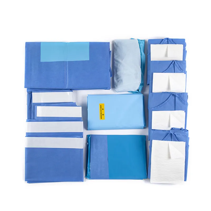 Sell For Surgeon Use Medical Supplies And Accessories Disposable Surgical Pack Set (Thailand factory)