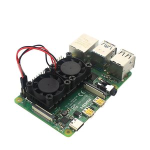 Raspberry Pi 4 Dual-Lüfter mit Kühlkörper-CPU-Lüfter für Raspberry Pi 4B 3B 3B - Product Image 5