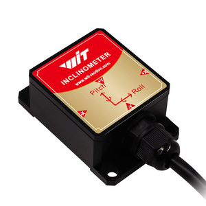 Inclinómetro de grado industrial HWT905 Acelerómetro impermeable de 9 ejes + Brújula Digital + Inclinómetro IMU para Arduino Raspberry Pi