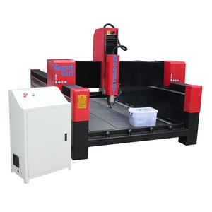Hihgh Precision 3 Axis Black and Red Processing Marble <strong>Cnc</strong> <strong>Router</strong> Best Seller Stone Engraving and Cutting Machine - Product Image 1