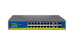 16 Port Managed Full Giga PoE-Switch Ethernet-Switch mit VLAN-Funktionen 1000 Mbit/s SFP-Port-Netzwerk-Switches für PC auf Lager - Product Image 2
