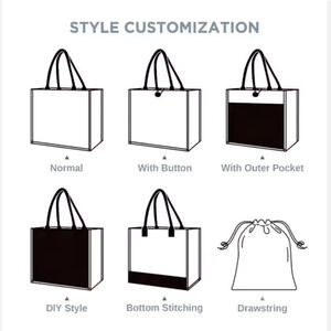 Borsa Tote in juta stampata personalizzata multicolore per eventi di nozze come borsa della spesa regalo