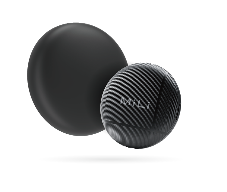 Étui magnétique en silicone LiTag Duo+