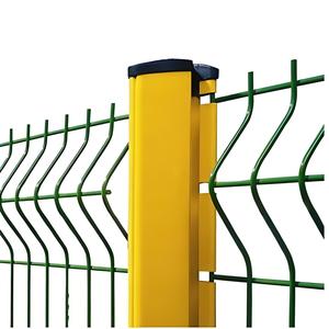 Factory Direct Pfirsich förmige Säule Villa Geländer netz Isolation snetz Gebogenes Eisendraht zaunnetz für Sicherheits wände der Gemeinschaft - Product Image 5