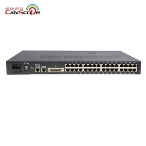 IOT Gateway 32 Ways 32-channel Modular Serial Device Networking Server compatible con RS232/RS422/RS485 a IP CONV632M SERIES - Product Image 2