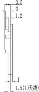 <strong>RFID</strong> 125KHz ID <strong>Card</strong> <strong>Reader</strong> <strong>Module</strong> Built-in Coil Antenna R232 <strong>Interface</strong> Support EM4100/EM4102/EM4200/TK4100 Proximity <strong>Card</strong> - Product Image 5