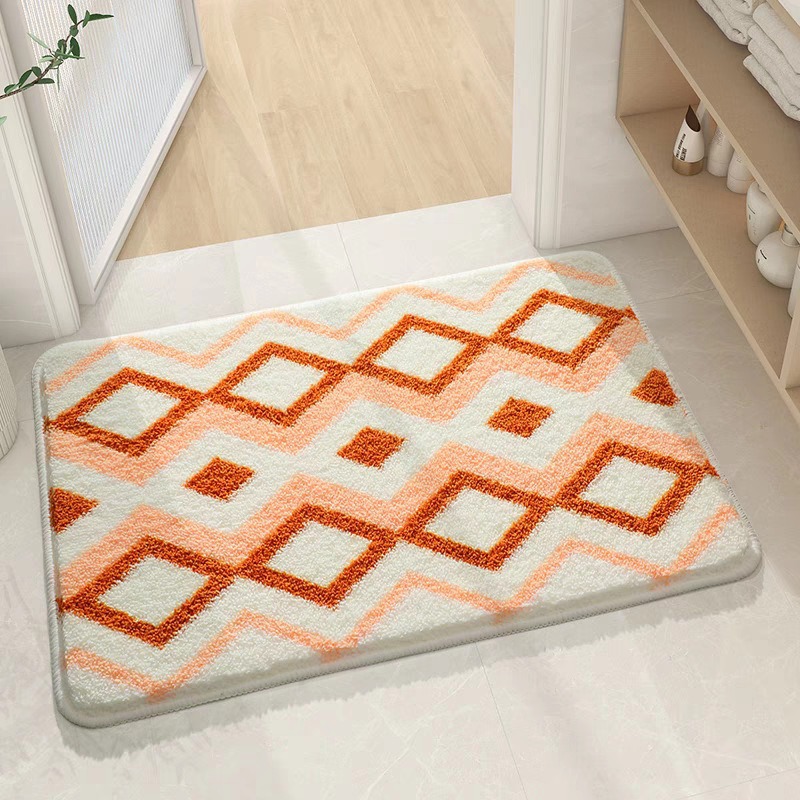 Orange diamond block