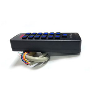 IP66 Wasserdichte Zweifrequenz-13,56 MHz und ID-Karte WG 26-37 Ausgang und Eingang Schmale Tür Standalone-Zugangs kontrolle - Product Image 6