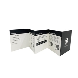 定制NFC环卡印刷用户指南铜版纸艺术传单折叠说明书 - Product Image 1