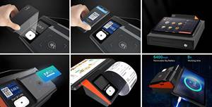 Goodcom 11インチAndroid 13 NFC POS端末80mmレシートプリンターとQRコードスキャナー付き - Product Image 6