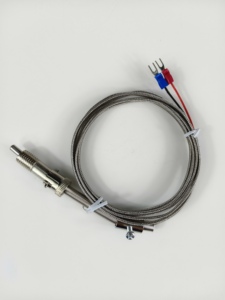 Sonda de temperatura termopar tipo resorte K, E, J, sensor de temperatura del termistor, cable de detección de temperatura - Product Image 3